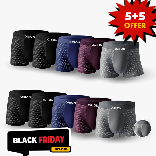 5 Pack ORION BOXER PREMIUM BAMBOO