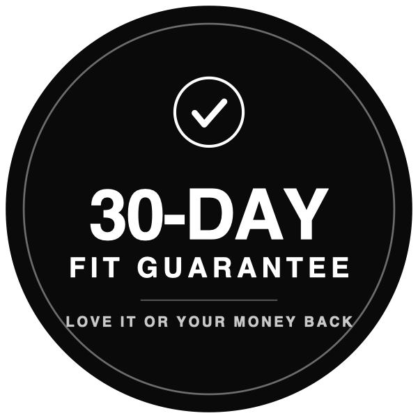 30-day fit guarantee